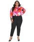 ფოტო #5 პროდუქტის Plus Size Mid Rise Compression Pants, First@Macy’s