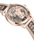 ფოტო #9 პროდუქტის Men's Barbes Domus Two-Tone Stainless Steel Mesh Bracelet Watch 40mm