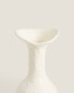 High neck ceramic vase