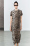 Zw collection animal print dress