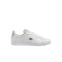 Фото #1 товара Lacoste Carnaby Pro 123 2 SMA Mens White Leather Lifestyle Sneakers Shoes