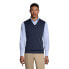 ფოტო #3 პროდუქტის Men's School Uniform Cotton Modal Fine Gauge Sweater Vest