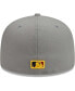 Фото #5 товара Men's Gray Los Angeles Dodgers Color Pack 59FIFTY Fitted Hat