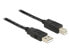 Фото #3 товара Разъем USB2.0-A - USB2.0-B Delock 20 м черный - Male/Male 2.0