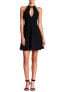 Фото #2 товара BB Dakota 157870 Women's Caylan Halter Dress Sleeveless Black Sz. 2