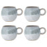 Tasse Paula mit Henkel Typ E 4er-Set