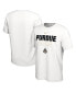 Фото #1 товара Men's White Purdue Boilermakers On Court Bench T-shirt