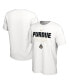 Men's White Purdue Boilermakers On Court Bench T-shirt