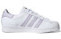 Кеды adidas originals Superstar Женские Бело-фиолетовые 38 - фото #3