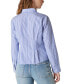 ფოტო #2 პროდუქტის Women's Button-Front Corset Shirt