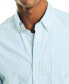 ფოტო #7 პროდუქტის Men's Classic-Fit Long-Sleeve Gingham Check Poplin Shirt