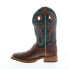 Фото #9 товара Double H Elliot Square Toe Roper 12" Mens Brown Wide Cowboy Western Boots