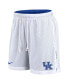 Men's White/Royal Kentucky Wildcats Primetime Reversible Performance Shorts