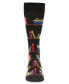 ფოტო #2 პროდუქტის Men's Bookshelf Bibliophile Rayon from Bamboo Novelty Crew Socks