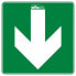 ATM Right and left bidirectional arrow sign PVC class b - фото #2