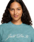 ფოტო #3 პროდუქტის Women's Sportswear Cotton Crewneck Short-Sleeve T-Shirt