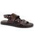 Фото #1 товара Men's Enzo Buckled-Strap Sandals Created for Macy's