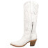 Corral Boots Stitch Pattern Embroidery Snip Toe Cowboy Womens White Casual Boot