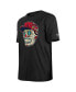 Men's Black Boston Red Sox Sugar Skulls T-Shirt Черный, S - фото #3