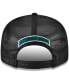 Фото #4 товара Men's Black Jacksonville Jaguars Shade Trucker 9FIFTY Snapback Hat