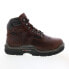 Фото #1 товара Wolverine Raider Durashocks Waterproof Met-Guard Mens Brown Work Boots