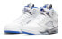 Jordan Air Jordan 5 Retro "Stealth 2.0" 高帮 复古篮球鞋 GS 白蓝 / Кроссовки Jordan Air Jordan 5 Retro "Stealth 2.0" GS 440888-140