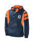 Фото #3 товара Куртка-половинка с капюшоном Starter Мужская темно-синяя Detroit Tigers Impact