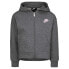 Фото #1 товара NIKE KIDS Club Fleece High Low full zip sweatshirt