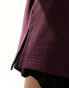 Фото #6 товара New Look long sleeve knitted top in burgundy