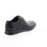 Фото #8 товара Zanzara Helston Mens Black Oxfords & Lace Ups Wingtip & Brogue Shoes 11