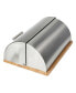 Фото #5 товара Stainless Steel Bread Box with Bamboo Board