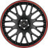 Barracuda Karizzma mattblack PureSports / Color Trim rot - DS5 9x20 ET37 - LK5/112 ML73.1