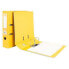 Фото #4 товара LIDERPAPEL Lever arch file A4 documents PVC lined with rado spine 75 mm yellow metal compressor