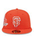 Фото #4 товара Men's Orange San Francisco Giants City Connect Icon 59FIFTY Fitted Hat