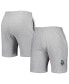 Фото #2 товара Men's and Women's Heathered Gray New York Liberty Core Solid Shorts