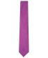 Фото #2 товара Men's Solid Texture Slim Tie, Created for Macy's