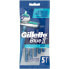 Фото #1 товара Лезвия для бритья Gillette Blue Ii Plus 5 штук