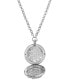 ფოტო #2 პროდუქტის Crystal Blue Locket Necklace