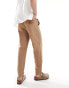 Фото #3 товара Ben Sherman linen blend smart trouser in light brown