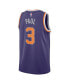 Фото #4 товара Men's and Women's Chris Paul Purple Phoenix Suns 2022/23 Swingman Jersey - Icon Edition