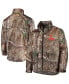 Men's Realtree Camo Cleveland Browns Circle Sportsman Waterproof Packable Full-Zip Jacket