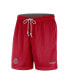 Men's x LeBron James Scarlet, Gray Ohio State Buckeyes Reversible Performance Shorts