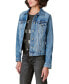 ფოტო #3 პროდუქტის Women's Tomboy Denim Trucker Jacket