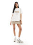 Vero Moda super soft oversized t-shirt with 'MAINE' front print in white