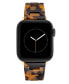 Фото #3 товара Ремешок для часов Anne Klein Tortoise Acetate and Gold-Tone Alloy Bracelet 42/44/45/Ultra/Ultra 2 Apple Watch