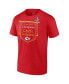 Фото #4 товара Men's Red Kansas City Chiefs Super Bowl LVIII Champions Hometown On Top T-shirt