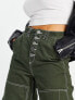 Фото #5 товара River Island utility cargo trouser in khaki