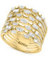 ფოტო #1 პროდუქტის EFFY® Multi-Row Diamond Ring (1-1/3 ct. t.w.) in 14k Gold - Limited Edition, Created for Macy’s.