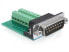 Фото #1 товара Delock 65275 - Sub-D 15 pin Gameport - 16 pin Terminal block - Green