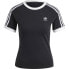 ADIDAS ORIGINALS 3 Stripes Slim Raglan short sleeve T-shirt Черный, XS - фото #4